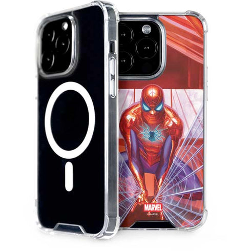 Marvel Spiderman Web Slinger iPhone 15 Pro MagSafe Case