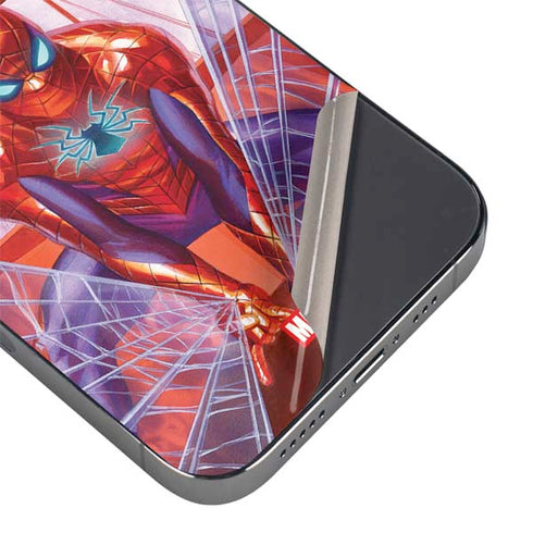 Marvel Spiderman Web Slinger iPhone 15 Pro Skin