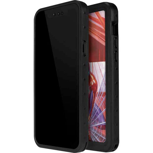 Marvel Spiderman Web Slinger iPhone 15 Pro Waterproof Case