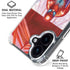 Marvel Spiderman Web Slinger iPhone 16 Plus Clear Case