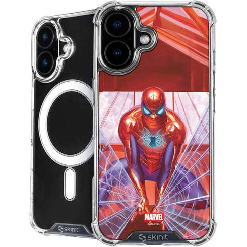Marvel Spiderman Web Slinger iPhone 16 Plus MagSafe Case