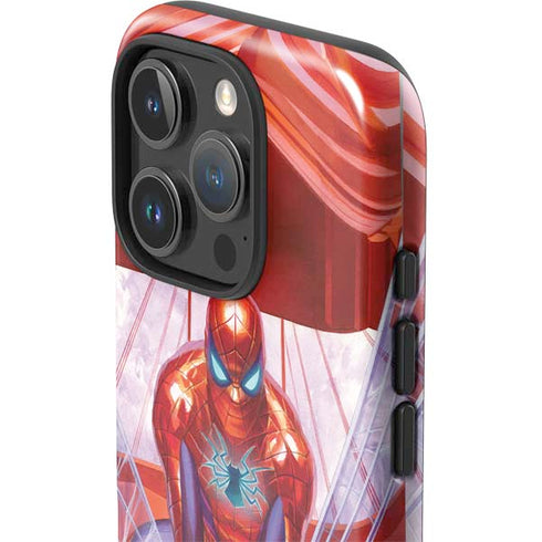Marvel Spiderman Web Slinger iPhone 16 Pro Impact Case