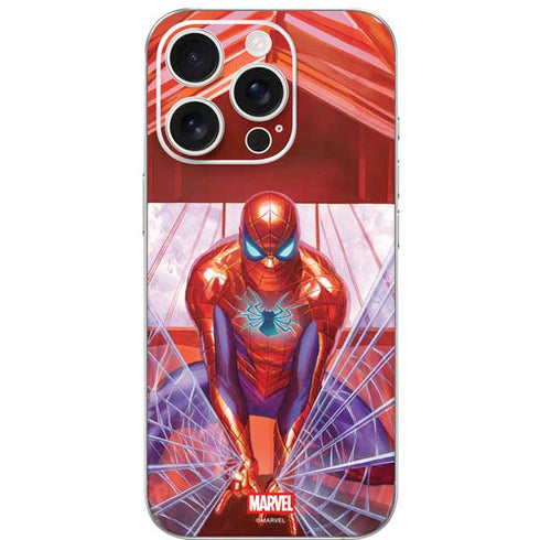 Marvel Spiderman Web Slinger iPhone 16 Pro Skin