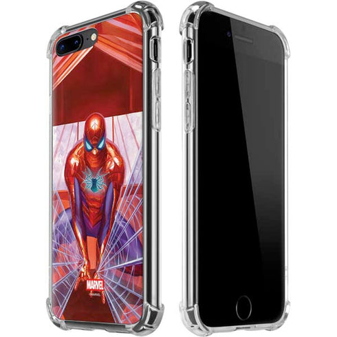 Marvel Spiderman Web Slinger iPhone 7/8 Plus Clear Case