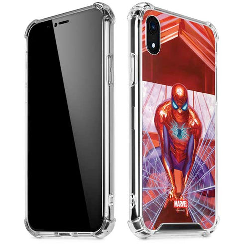 Marvel Spiderman Web Slinger iPhone XR Clear Case