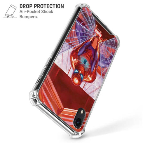 Marvel Spiderman Web Slinger iPhone XR Clear Case