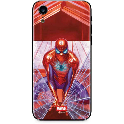Marvel Spiderman Web Slinger iPhone XR Skin