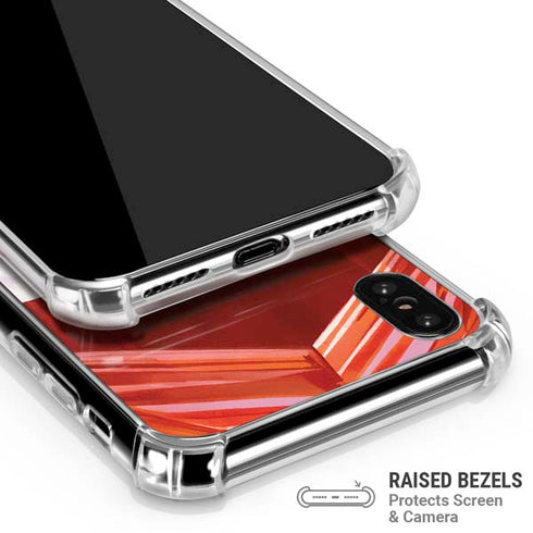 Marvel Spiderman Web Slinger iPhone XS Max Clear Case