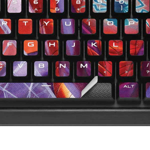 Marvel Spiderman Web Slinger K95 RGB PLATINUM Mechanical Gaming Keyboard Skin