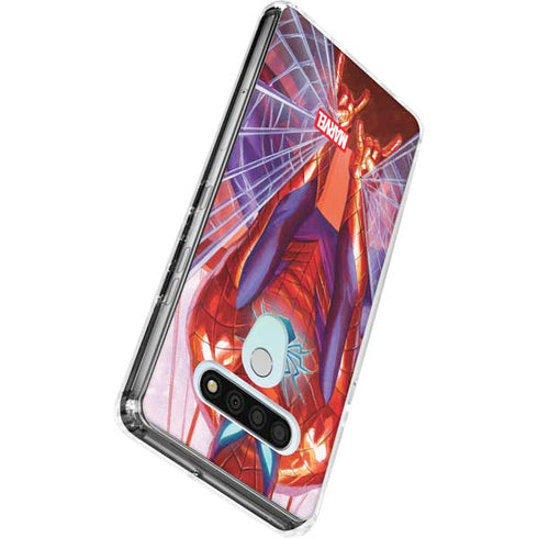 Marvel Spiderman Web Slinger LG Stylo 6 Clear Case