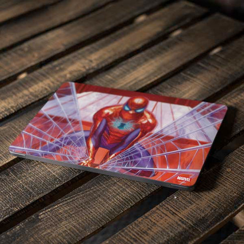 Marvel Spiderman Web Slinger Apple MacBook Air Skin