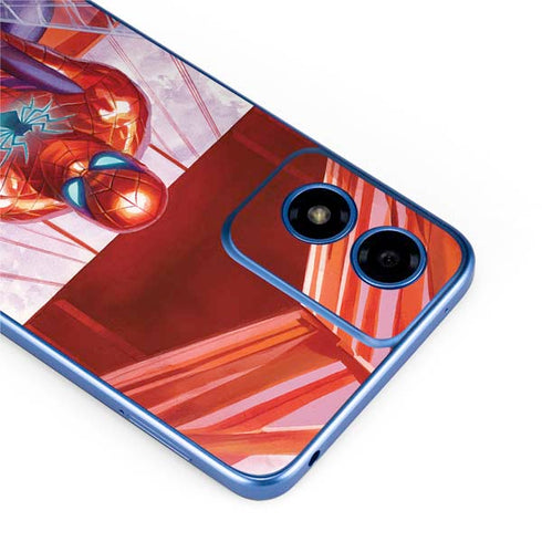 Marvel Spiderman Web Slinger Moto G Play 4G (2024) Skin