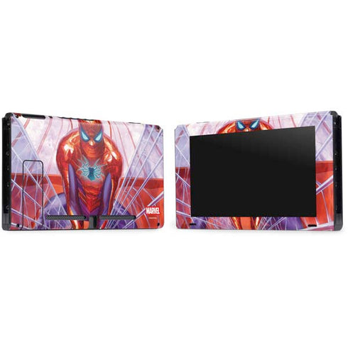 Marvel Spiderman Web Slinger Nintendo Switch Bundle Skin