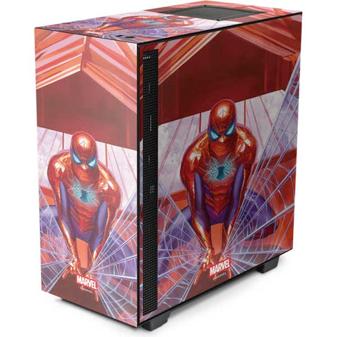 Marvel Spiderman Web Slinger NZXT H510 Compact ATX Mid-Tower Case Skin