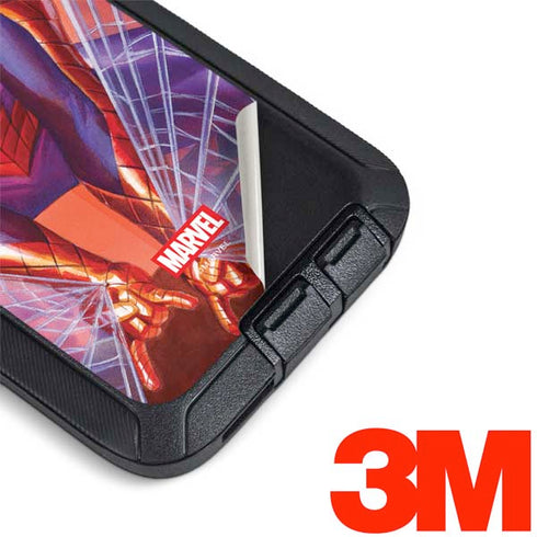 Marvel Spiderman Web Slinger Otterbox Defender Galaxy Skin