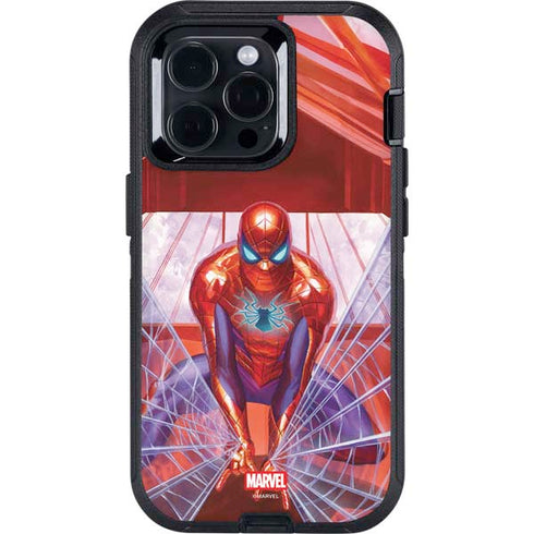 Marvel Spiderman Web Slinger Otterbox Defender iPhone Skin