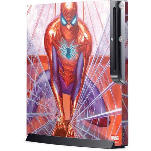Marvel Spiderman Web Slinger Playstation 3 & PS3 Slim Skin