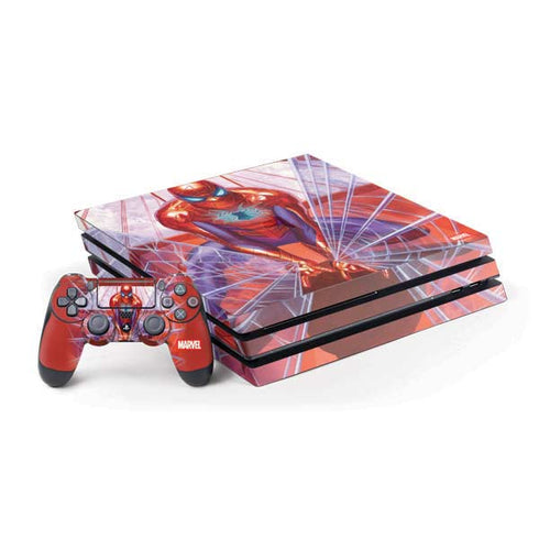 Marvel Spiderman Web Slinger PlayStation PS4 Skins
