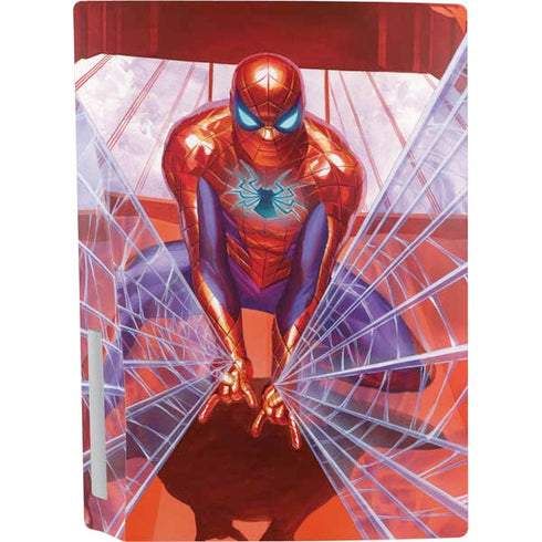 Marvel Spiderman Web Slinger PS5 Console Skin