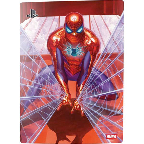 Marvel Spiderman Web Slinger PS5 Digital Edition Console Skin