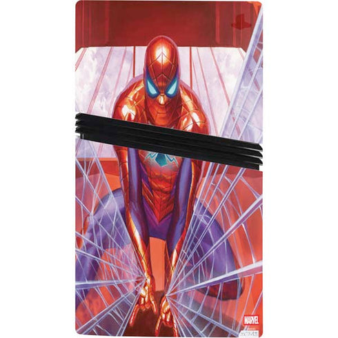 Marvel Spiderman Web Slinger PS5 Pro Console Skin