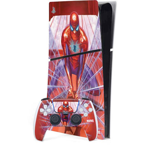 Marvel Spiderman Web Slinger PlayStation PS5 Skins