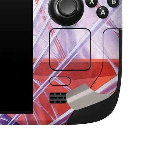Marvel Spiderman Web Slinger Steam Deck Handheld Gaming Computer Skin
