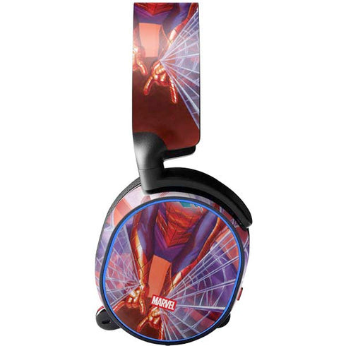 Marvel Spiderman Web Slinger SteelSeries Arctis 3 Skin