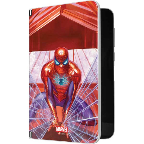 Marvel Spiderman Web Slinger Surface Duo Skin