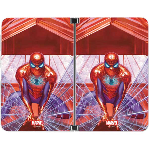 Marvel Spiderman Web Slinger Surface Duo Skin