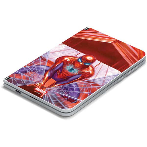 Marvel Spiderman Web Slinger Surface Duo Skin