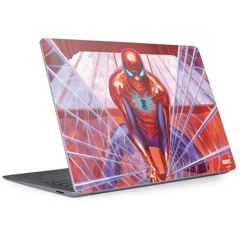 Marvel Spiderman Web Slinger Surface Laptop 3 13.5in Skin
