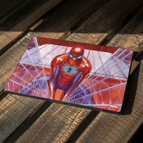 Marvel Spiderman Web Slinger Surface Pro 7 Skin