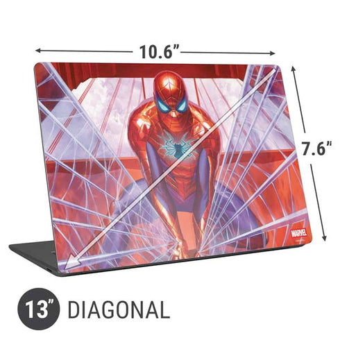 Marvel Spiderman Web Slinger Universal Laptop 13in (10.6 x 7.6in) Skin