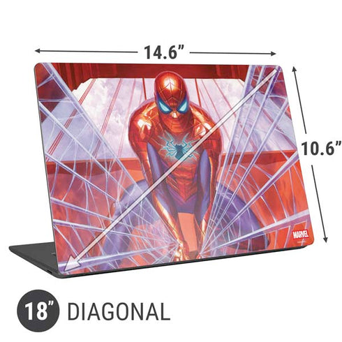 Marvel Spiderman Web Slinger Universal Laptop 18in (14.6 x 10.6in) Skin