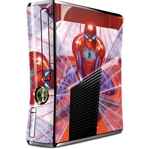 Marvel Spiderman Web Slinger Xbox 360 Slim (2010) Skin