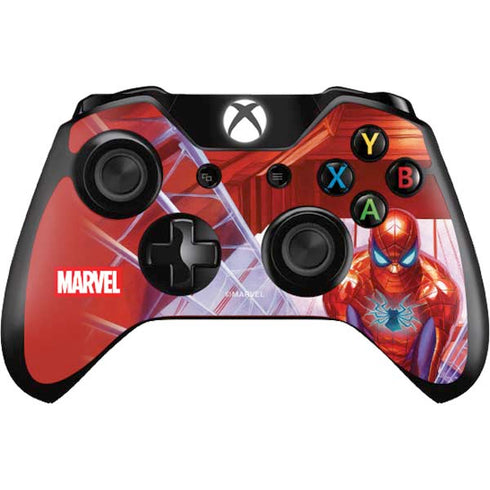 Marvel Spiderman Web Slinger Xbox One Controller Skin