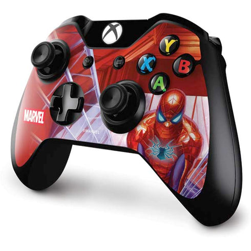 Marvel Spiderman Web Slinger Xbox One Controller Skin