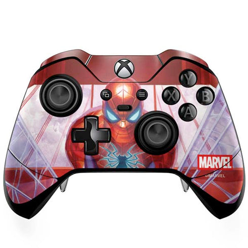 Marvel Spiderman Web Slinger Xbox One Elite Controller Skin