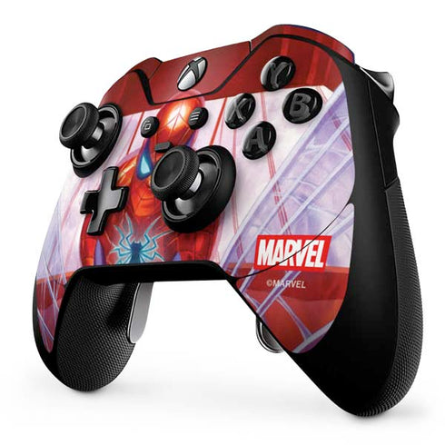 Marvel Spiderman Web Slinger Xbox One Elite Controller Skin