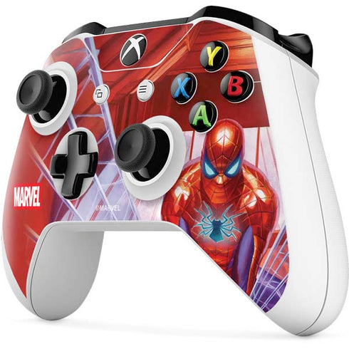 Marvel Spiderman Web Slinger Xbox One S Controller Skin