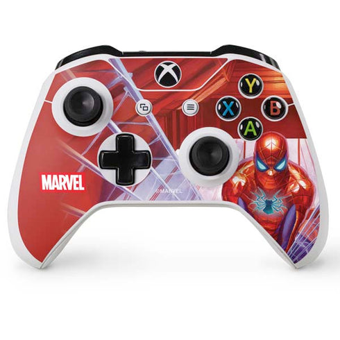 Marvel Spiderman Web Slinger Xbox One X Controller Skin