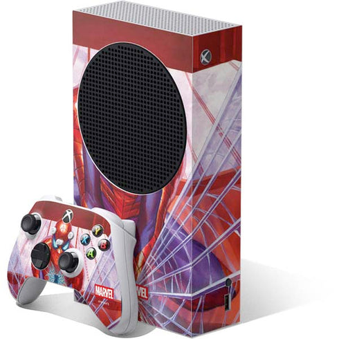 Marvel Spiderman Web Slinger Xbox Series S Bundle Skin