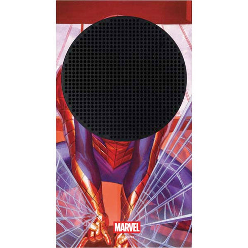 Marvel Spiderman Web Slinger Xbox Series S Console Skin