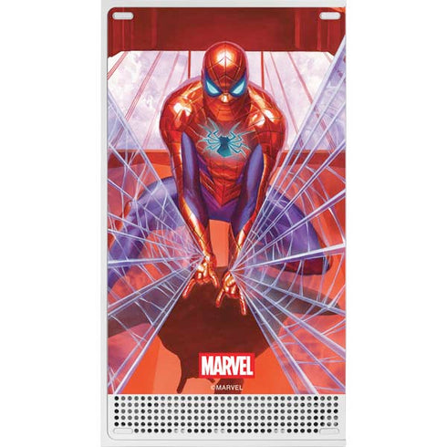 Marvel Spiderman Web Slinger Xbox Series S Console Skin