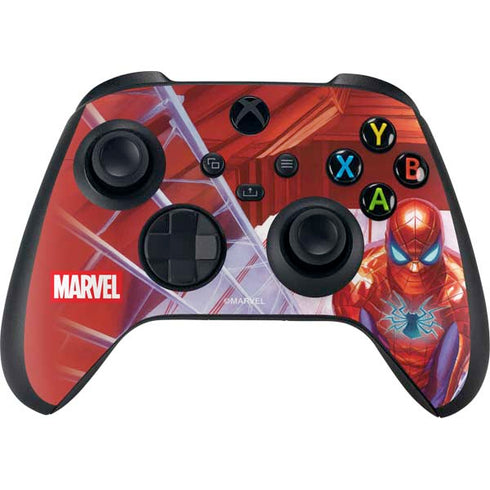 Marvel Spiderman Web Slinger Xbox Series X Controller Skin