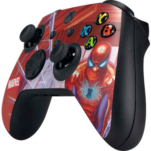 Marvel Spiderman Web Slinger Xbox Series X Controller Skin