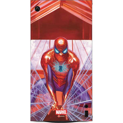 Marvel Spiderman Web Slinger XBox Series X Digital Edition Console Skin