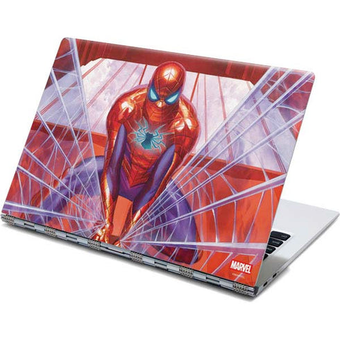 Marvel Spiderman Web Slinger Yoga 910 2-in-1 14in Touch-Screen Skin