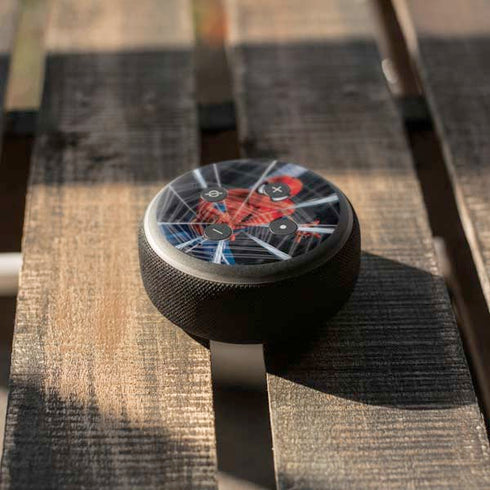 Marvel Spiderman Web Throw Amazon Echo Dot Skin